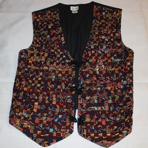 Halsey Collection Ladies Multicolor Vest Size M
